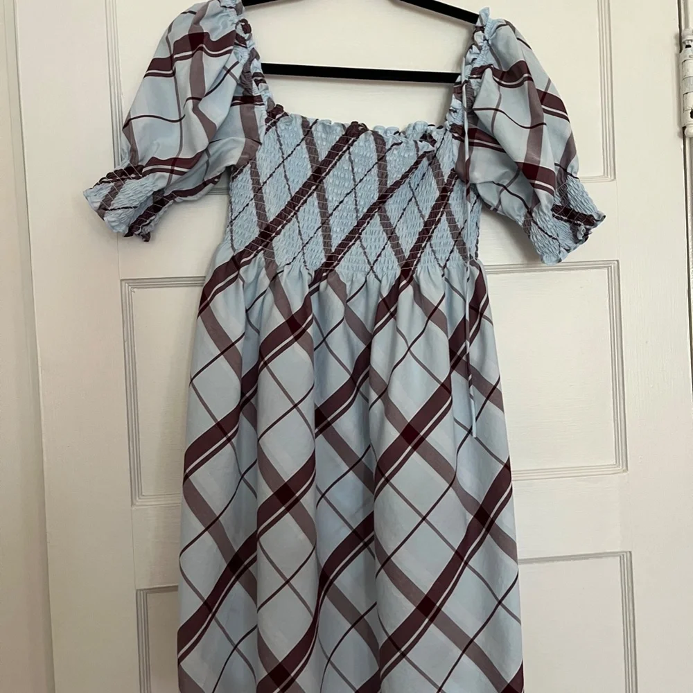 Hill House Athena nap dress, size small, missing string, Matilda print - Picture 3 of 8